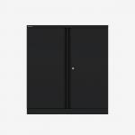 Bisley 914mm wide Essentials Office Cupboard (1 shelf) Black