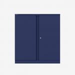 Bisley 914mm wide Essentials Office Cupboard (1 shelf) Oxford Blue