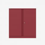 Bisley 914mm wide Essentials Office Cupboard (1 shelf) Cardinal Red