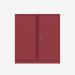 Bisley 914mm wide Essentials Office Cupboard (1 shelf) Cardinal Red