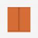 Bisley 914mm wide Essentials Office Cupboard (1 shelf) Bisley Orange
