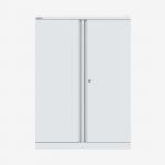 Bisley 914mm wide Essentials Office Cupboard (2 shelves) Chalk