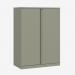 Bisley 914mm wide Essentials Office Cupboard (2 shelves) Goose Grey
