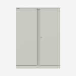 Bisley 914mm wide Essentials Office Cupboard (2 shelves) Light Grey
