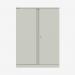 Bisley 914mm wide Essentials Office Cupboard (2 shelves) Light Grey