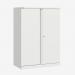 Bisley 914mm wide Essentials Office Cupboard (2 shelves) Traffic White
