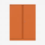 Bisley 914mm wide Essentials Office Cupboard (2 shelves) Bisley Orange