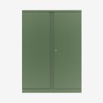Bisley 914mm wide Essentials Office Cupboard (2 shelves) Olive Green