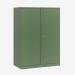 Bisley 914mm wide Essentials Office Cupboard (2 shelves) Olive Green