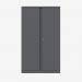 Bisley 914mm wide Essentials Office Cupboard (3 shelves) Anthracite Grey
