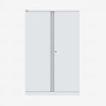 Bisley 914mm wide Essentials Office Cupboard (3 shelves) Chalk