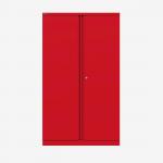 Bisley 914mm wide Essentials Office Cupboard (3 shelves) Cardinal Red