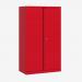 Bisley 914mm wide Essentials Office Cupboard (3 shelves) Cardinal Red