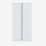 Bisley 914mm wide Essentials Office Cupboard (4 shelves) Chalk