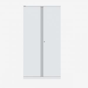 Bisley 914mm wide Essentials Office Cupboard 4 shelves Chalk