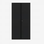 Bisley 914mm wide Essentials Office Cupboard (4 shelves) Black