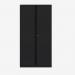 Bisley 914mm wide Essentials Office Cupboard (4 shelves) Black