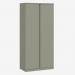 Bisley 914mm wide Essentials Office Cupboard (4 shelves) Goose Grey