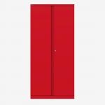 Bisley 914mm wide Essentials Office Cupboard (4 shelves) Cardinal Red