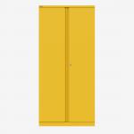 Bisley 914mm wide Essentials Office Cupboard (4 shelves) Yellow