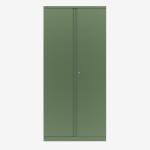 Bisley 914mm wide Essentials Office Cupboard (4 shelves) Olive Green