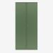 Bisley 914mm wide Essentials Office Cupboard (4 shelves) Olive Green
