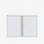 Bisley 1000mm wide Essentials Office Cupboard (1 shelf) Chalk