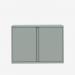 Bisley 1000mm wide Essentials Office Cupboard (1 shelf) Bisley Silver