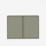 Bisley 1000mm wide Essentials Office Cupboard (1 shelf) Goose Grey