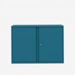 Bisley 1000mm wide Essentials Office Cupboard (1 shelf) Azure
