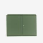 Bisley 1000mm wide Essentials Office Cupboard (1 shelf) Olive Green