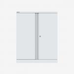 Bisley 1000mm wide Essentials Office Cupboard (1 shelf) Chalk