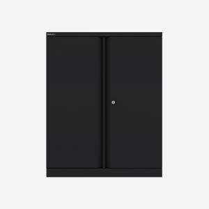 Bisley 1000mm wide Essentials Office Cupboard 1 shelf Black
