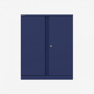Bisley 1000mm wide Essentials Office Cupboard 1 shelf Oxford Blue