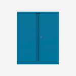 Bisley 1000mm wide Essentials Office Cupboard (1 shelf) Azure