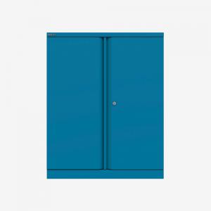 Bisley 1000mm wide Essentials Office Cupboard 1 shelf Azure