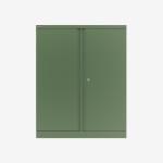 Bisley 1000mm wide Essentials Office Cupboard (1 shelf) Olive Green