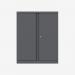 Bisley 1000mm wide Essentials Office Cupboard (1 shelf) Anthracite Grey