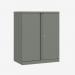 Bisley 1000mm wide Essentials Office Cupboard (1 shelf) Slate