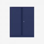 Bisley 1000mm wide Essentials Office Cupboard (1 shelf) Oxford Blue