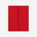 Bisley 1000mm wide Essentials Office Cupboard (1 shelf) Cardinal Red