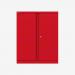 Bisley 1000mm wide Essentials Office Cupboard (1 shelf) Cardinal Red
