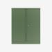 Bisley 1000mm wide Essentials Office Cupboard (1 shelf) Olive Green