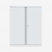 Bisley 1000mm wide Essentials Office Cupboard (2 shelves) Chalk