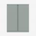 Bisley 1000mm wide Essentials Office Cupboard (2 shelves) Bisley Silver