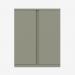 Bisley 1000mm wide Essentials Office Cupboard (2 shelves) Goose Grey