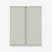 Bisley 1000mm wide Essentials Office Cupboard (2 shelves) Light Grey