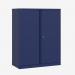Bisley 1000mm wide Essentials Office Cupboard (2 shelves) Oxford Blue