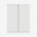 Bisley 1000mm wide Essentials Office Cupboard (2 shelves) Traffic White