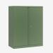 Bisley 1000mm wide Essentials Office Cupboard (2 shelves) Olive Green